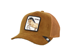 BASEBALL CAP DAPPER REBEL CORDUROY HEAT IN VELLUTO BISCOTTO
